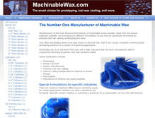 Tablet Screenshot of machinablewax.com